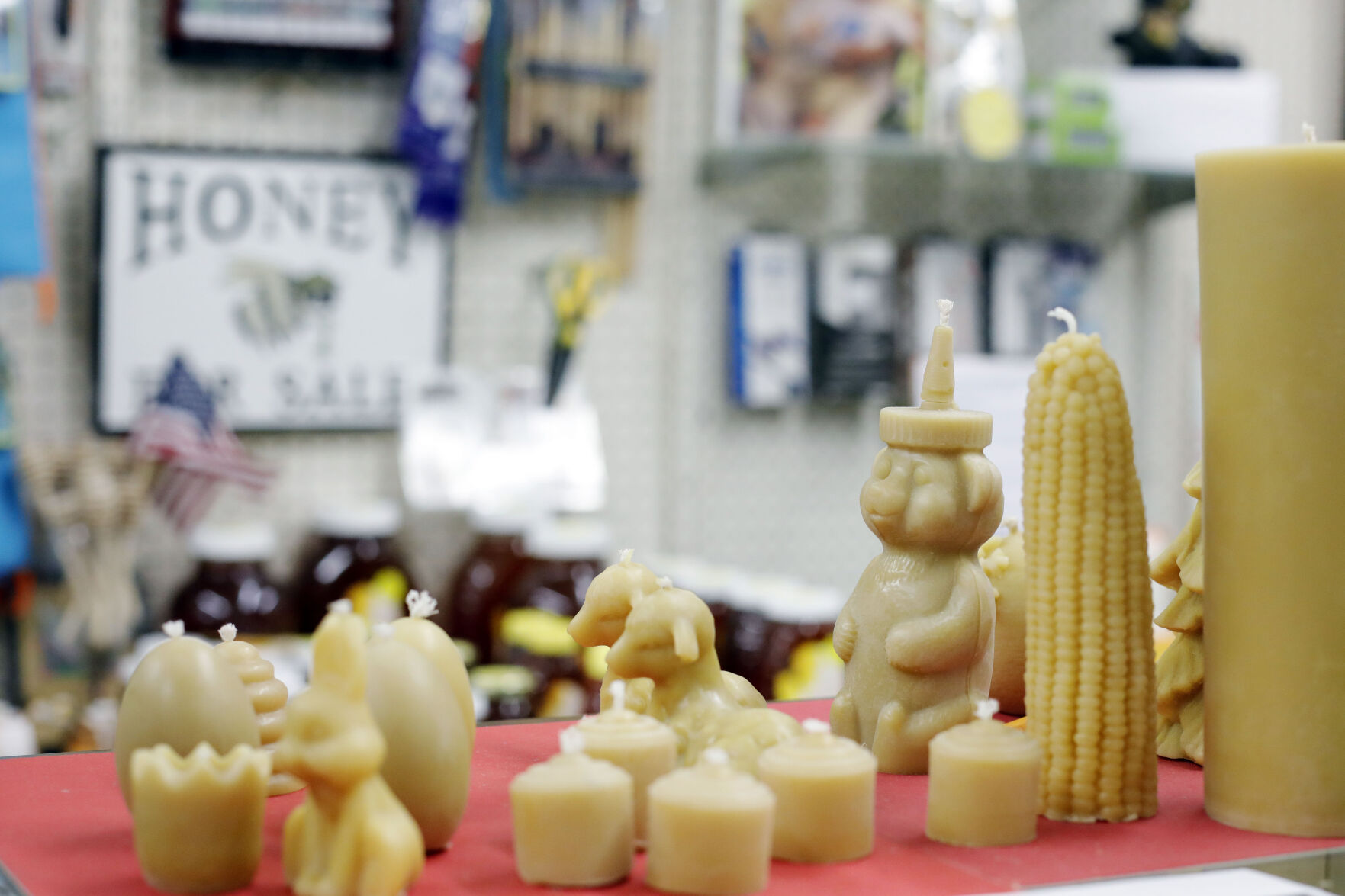 beeswax candles